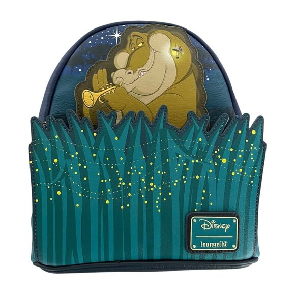 Disney100 Loungefly Princess and the Frog Louis Ray Glow in Dark Mini Backpack main image 7